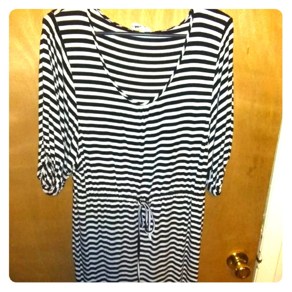 Calvin Klein striped dress